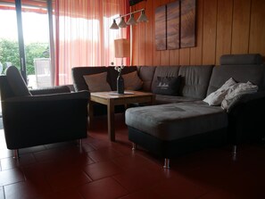 Living area - Raubmöwe by Interhome (Burhave)