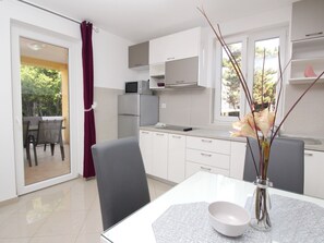 Fridge, microwave, dishwasher, cookware/dishes/utensils - Gorica 1 A2+1 br.4 by Interhome (Krk/Baška)