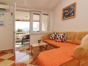 Living area - Charmante Ferienwohnung in Baška mit Eigenem Balkon by Interhome (Krk/Baška)