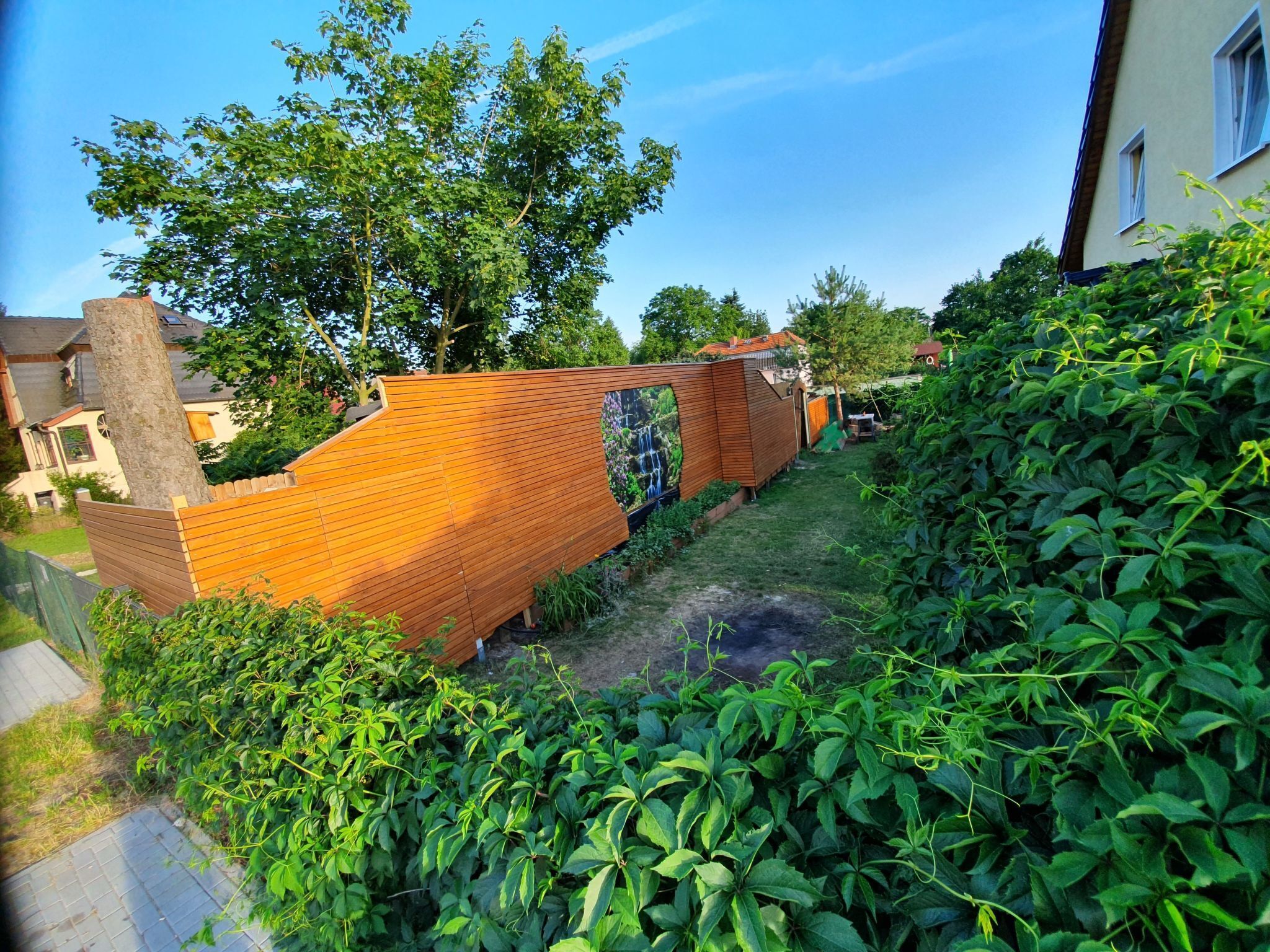 Terrain de l’hébergement 