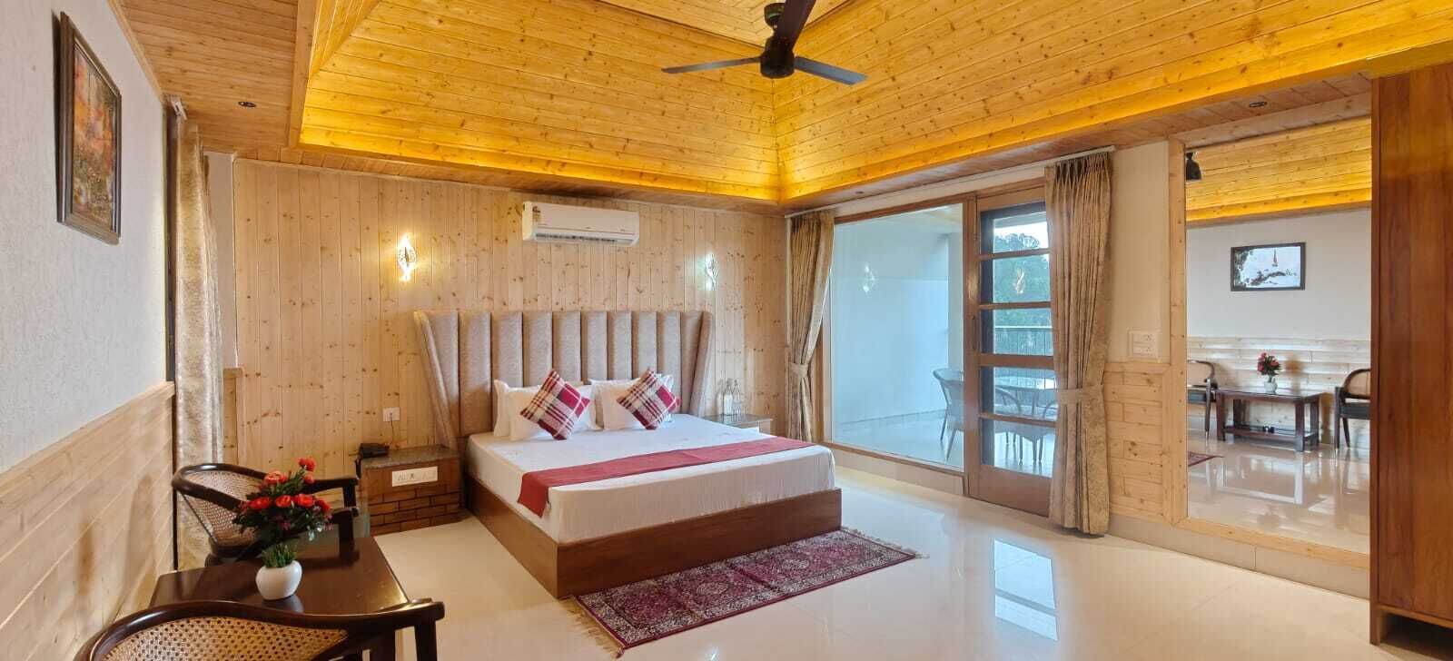 Royal Cottage, Hill View | Egyptian cotton sheets, premium bedding, pillow-top beds