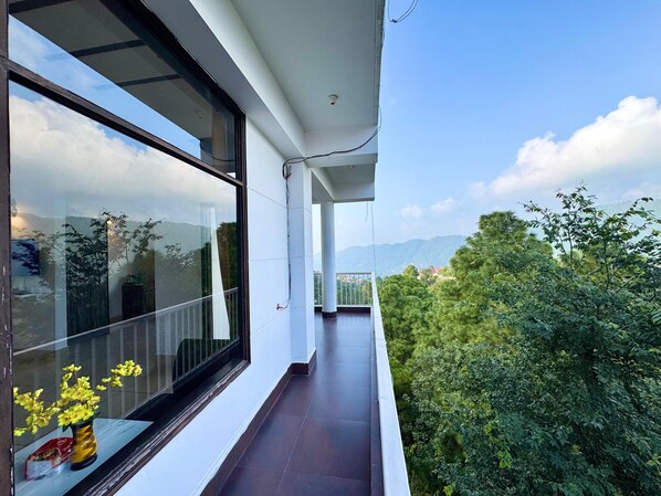 Classic Double Room, Balcony, Mountain View | Terrace/patio - The Royal Terrace (Kasauli)