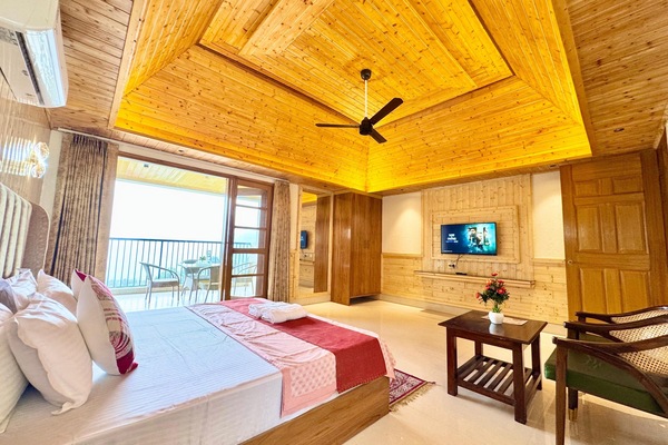 Casa de campo real, vista para a colina | Roupas de cama de algodão egípcio, roupas de cama premium