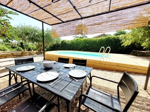 Outdoor dining - Angenehmes Ferienhaus für 5 Personen by Interhome (Cesseras)
