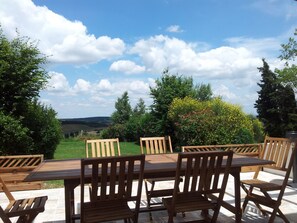 Outdoor dining - Gemütliches Ferienhaus in Villautou by Interhome (Villautou)