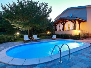 Beheizter Pool