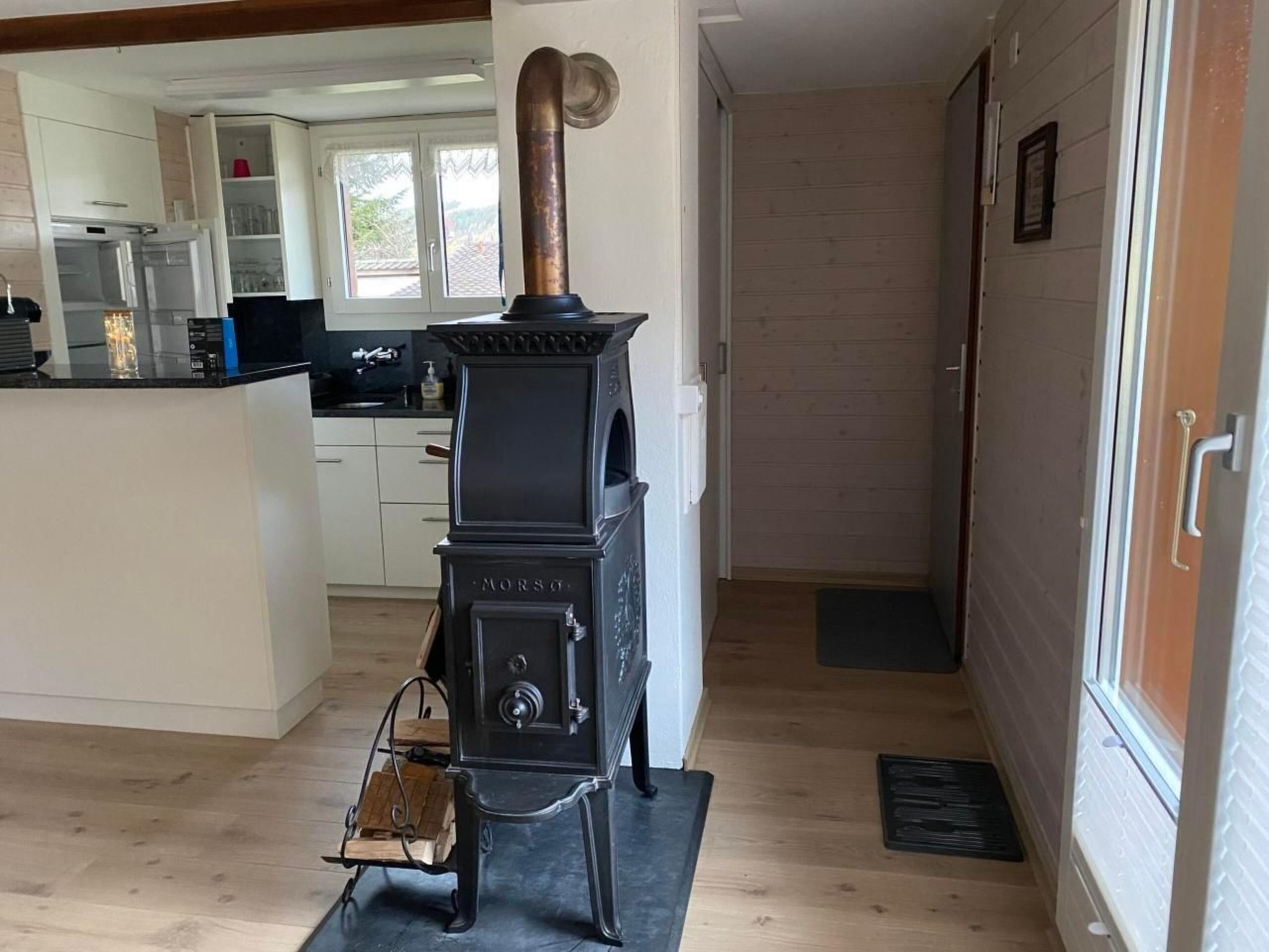 Refrigerador y utensilios de cocina 