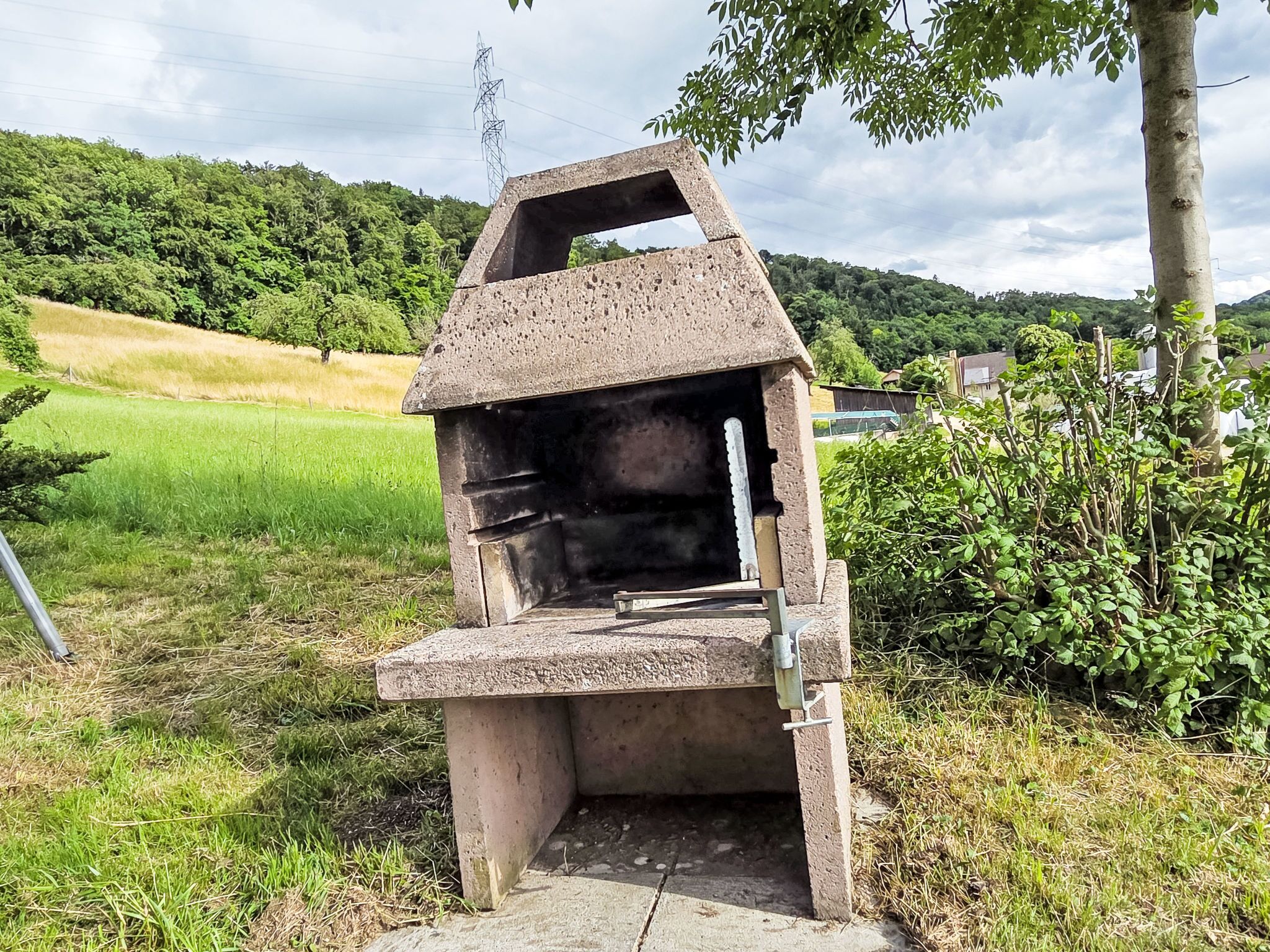 Enceinte de l’hébergement
