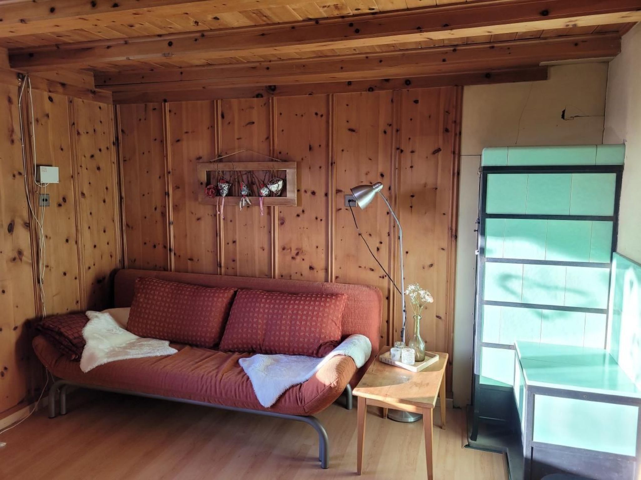 Télévision, cheminée