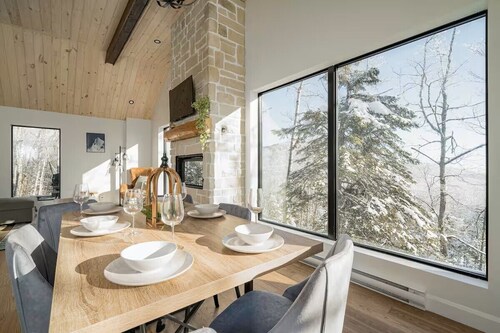 Elys 9: Le Massif, Hot Tub, Terrace & Forest Views