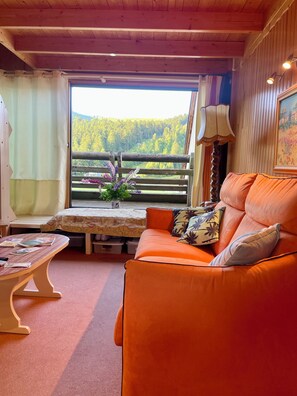 TV - Mountain chalet apartment in the heart of the resort (Laveissière)