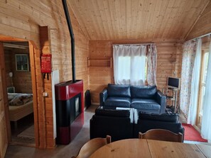 TV, DVD player - Chalet/ Blockhaus auf Camping by Interhome (Oberwil)