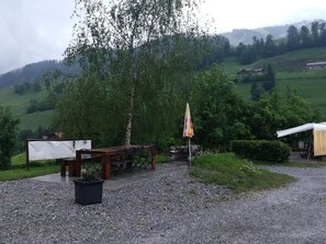Outdoor dining - Chalet/ Blockhaus auf Camping by Interhome (Oberwil)