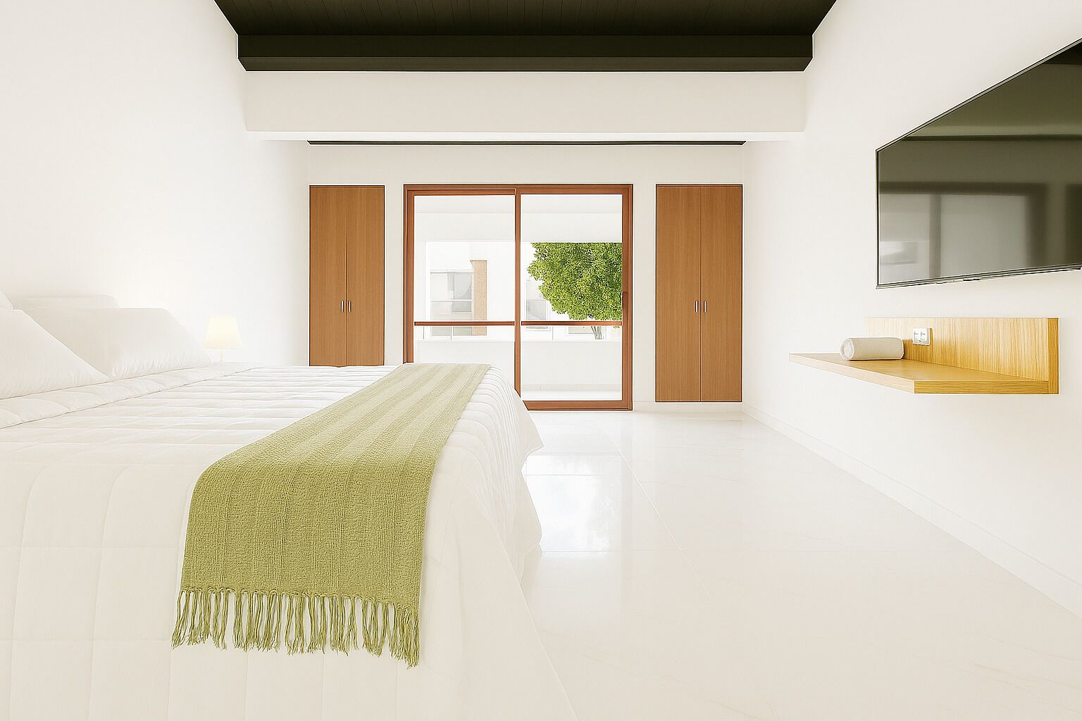 Chambre Double Supérieure, balcon, vue ville | Bureau, espace de travail pour ordinateur portable