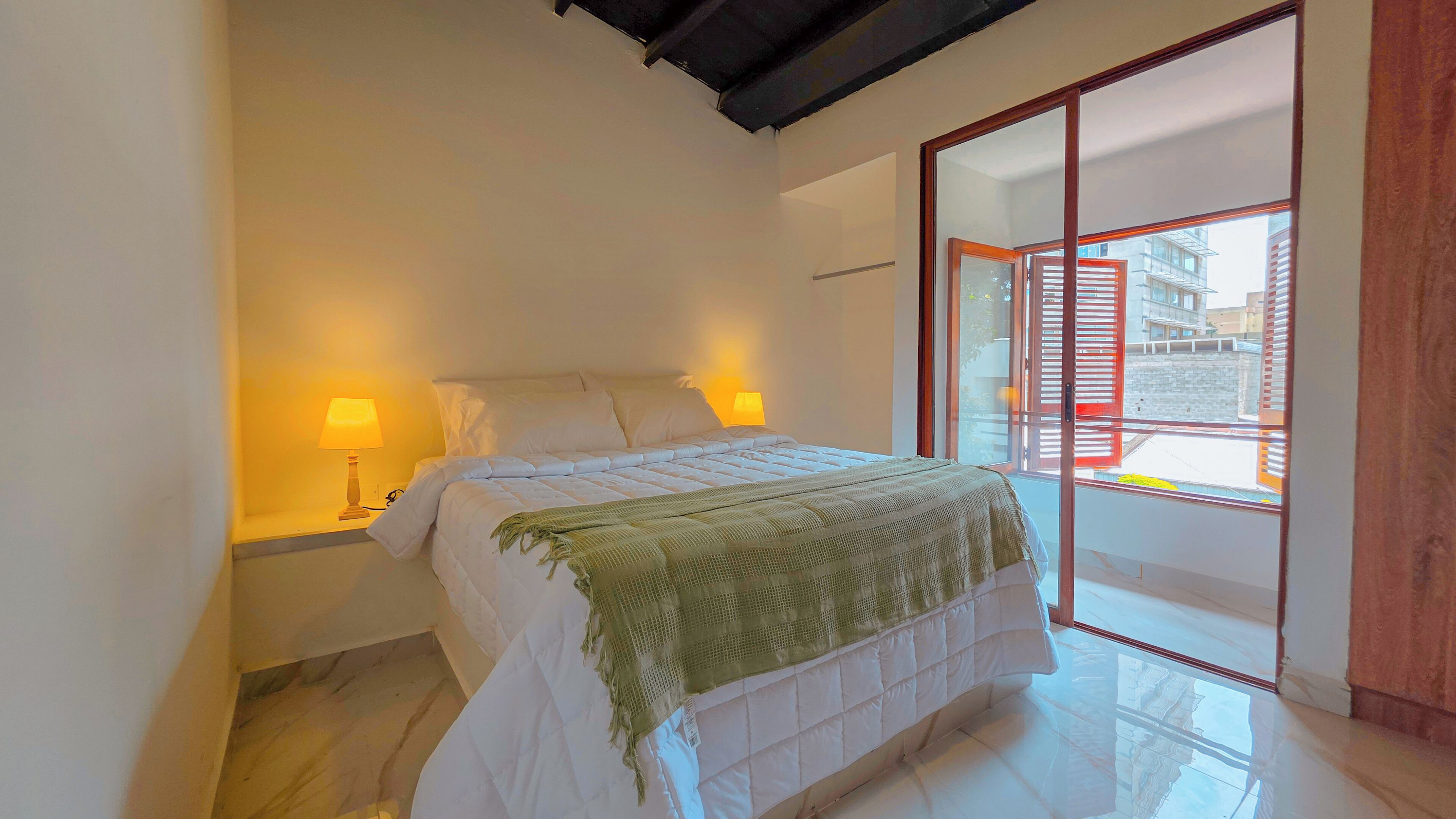 Comfort Double Room, City View | Desk, laptop workspace, iron/ironing board, free WiFi