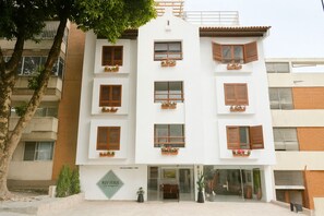 Façade de l’hébergement