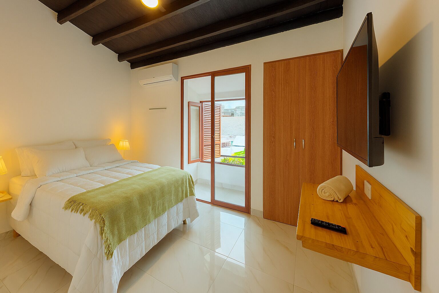 Comfort Double Room, City View | Desk, laptop workspace, iron/ironing board, free WiFi