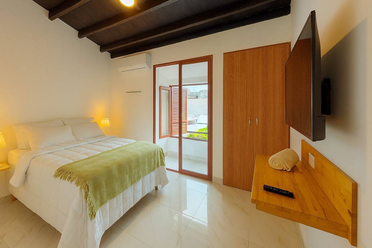 Comfort Double Room, Balcony, City View | Desk, laptop workspace, iron/ironing board (on request), WiFi (free)