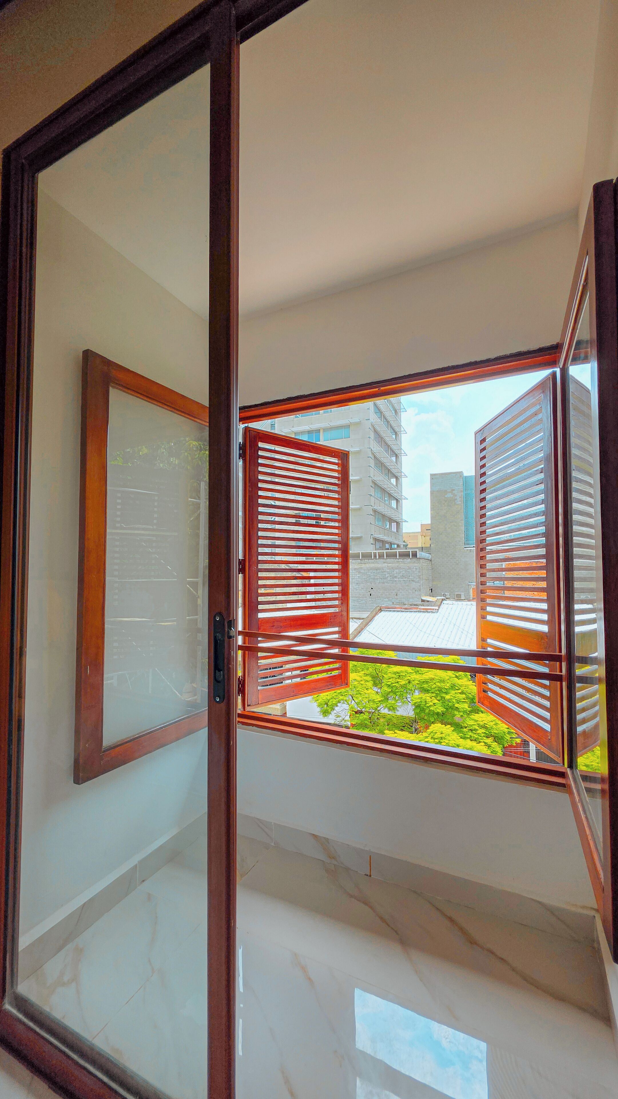 Comfort Double Room, City View | Terrace/patio