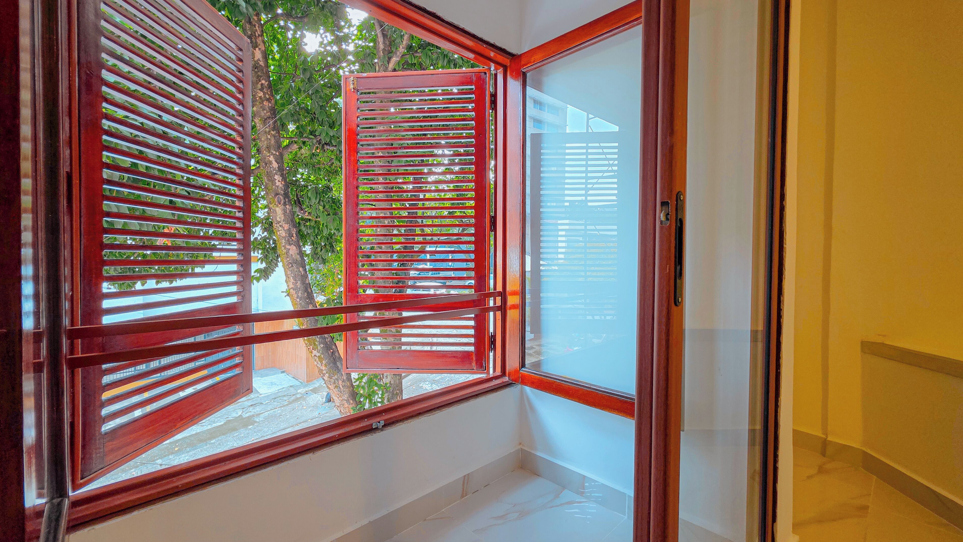 Comfort Double Room, City View | Terrace/patio