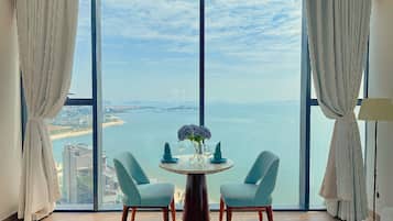 Appartement Deluxe, patio, vue océan