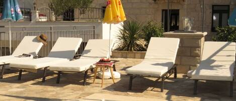 Et oppvarmet basseng