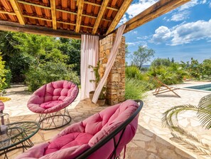 Terrace/patio - in Rudina mit Privatem Pool by Interhome (Rudina)