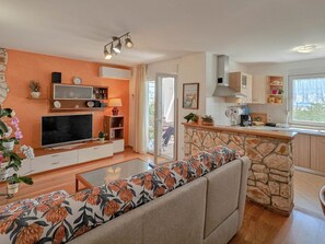 Living area - Wohnung "Ezia" mit Balkon by Interhome (Novigrad (Istra))