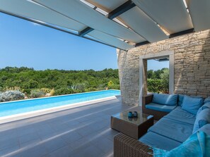 Terrace/patio - Wunderschönes Ferienhaus in Bužinija mit Pool by Interhome (Novigrad (Istra))