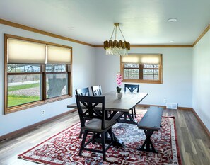 Dining - 3-Bedroom Home located in Private and Peaceful Location. (Appleton)