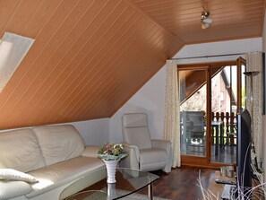 TV, DVD player - Luxus-Ferienwohnung für Ruhesuchende in der Natur by Interhome (Uchte)