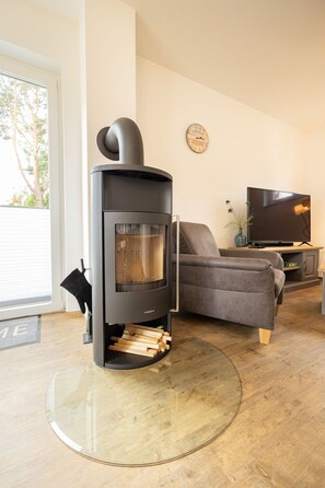 TV, fireplace - Erholung pur im Ferienhaus UTKIEK 75 by Interhome (Bodstedt)
