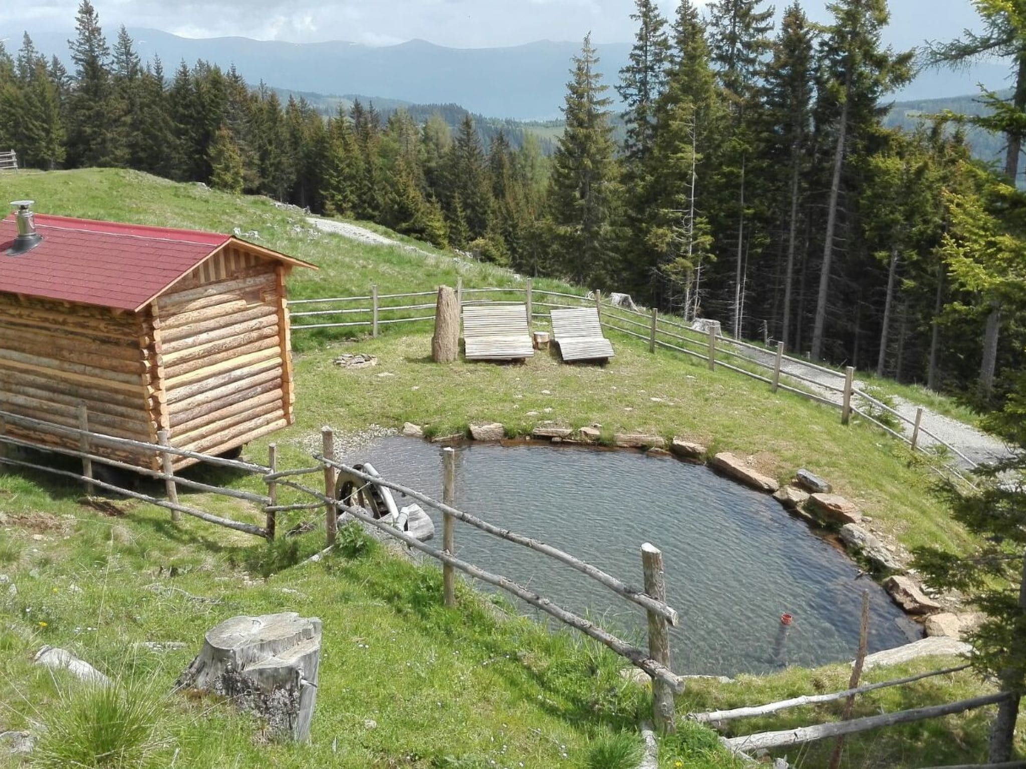 المنطقة المحيطة بالمنشأة