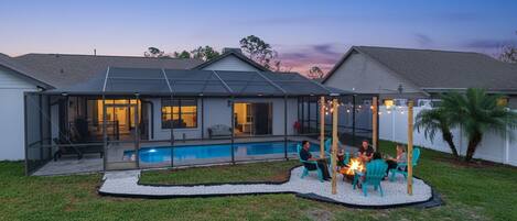 Piscine couverte, piscine chauffée