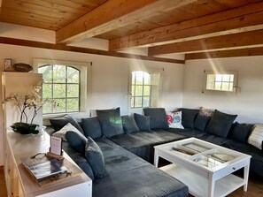 Fireplace, DVD player - Reetdachhaus für erholsamen Familienurlaub by Interhome (Norderfriedrichskoog)