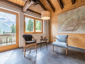 Living area - Chalet Mirador by Interhome (Saas-Fee)