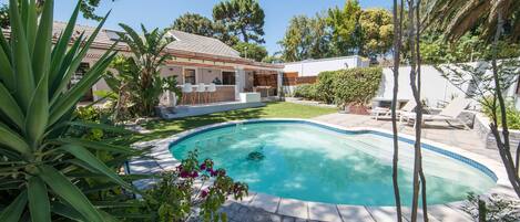 Una piscina riscaldata