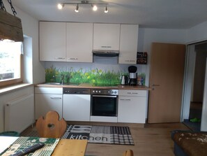 Fridge, microwave, oven, dishwasher - Wohnung Waldeslust in St. Sigmund im Sellrain by Interhome (St. Sigmund im Sellrain)