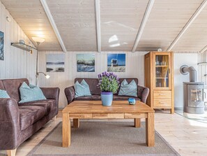 Fernseher, Kamin