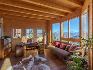 Televisión, chimenea y reproductor de DVD 