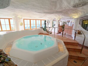 Una piscina climatizada