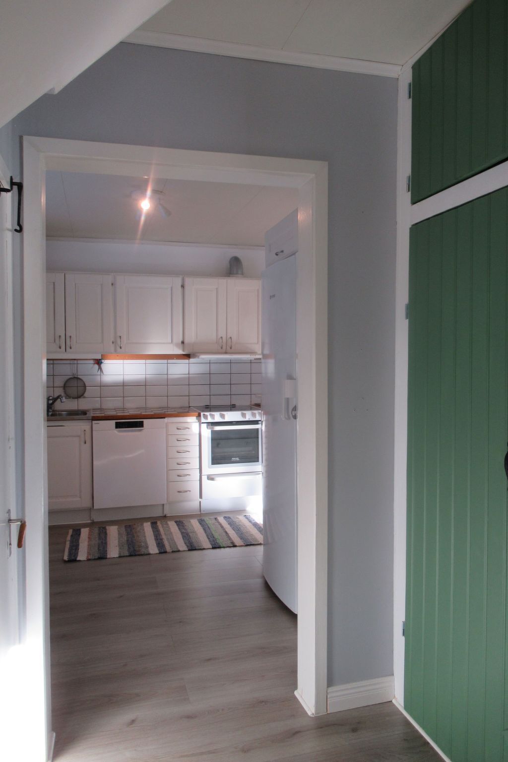 Kühlschrank, Mikrowelle, Ofen, Geschirrspüler