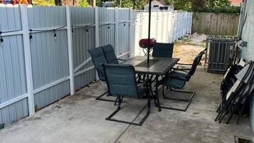 Udendørs spisemuligheder