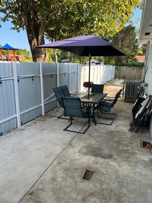 Udendørs spisemuligheder