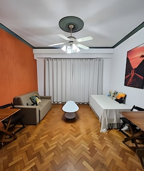 Comfort Apartment | Living area - 3 Minutos da Praia - Pedra do Arpoador (Rio de Janeiro)