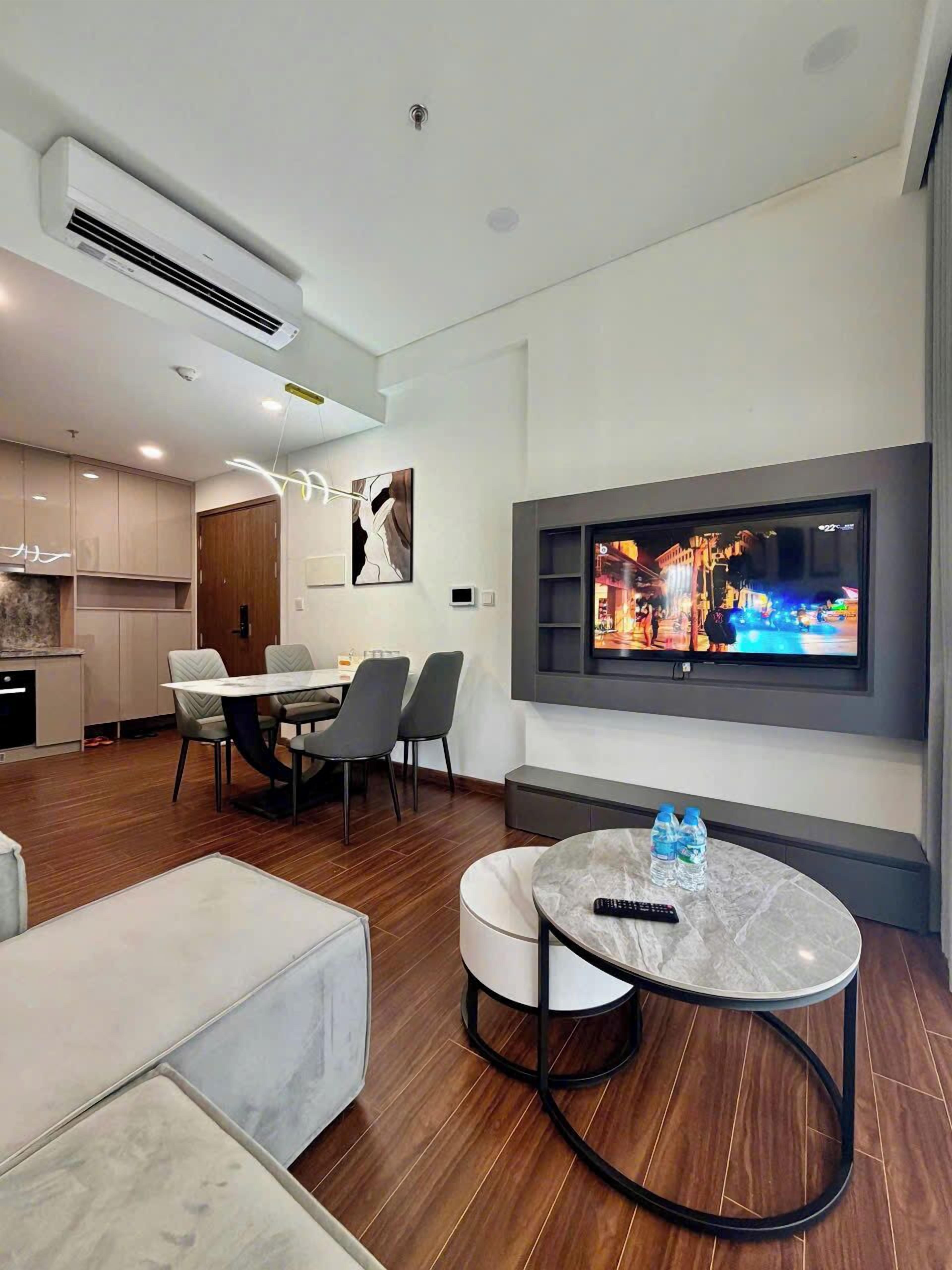 Appartement Design | Coin séjour | Télévision LCD