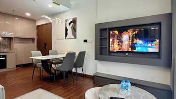 Appartement Design | Coin séjour | Télévision LCD