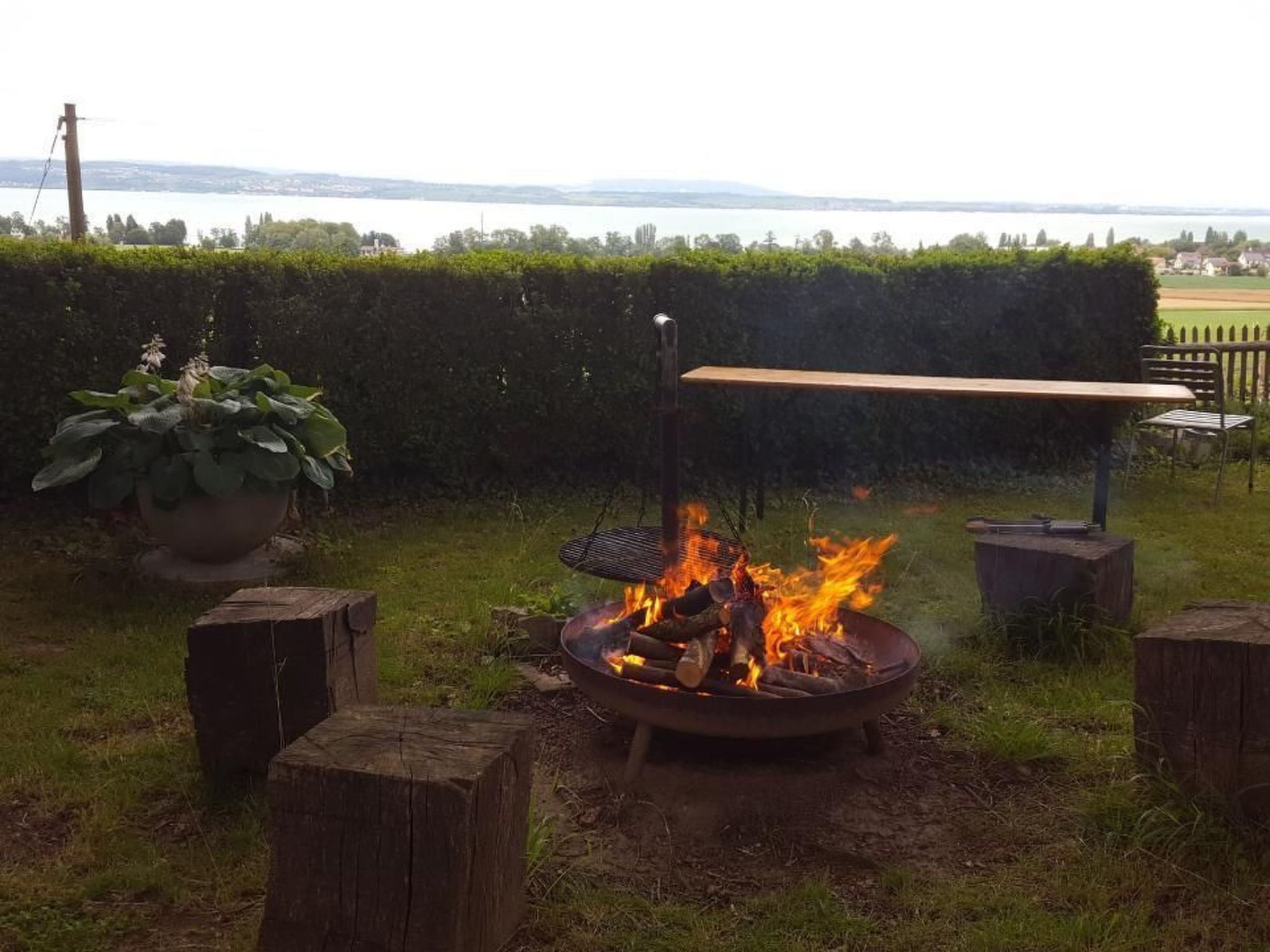 Enceinte de l’hébergement