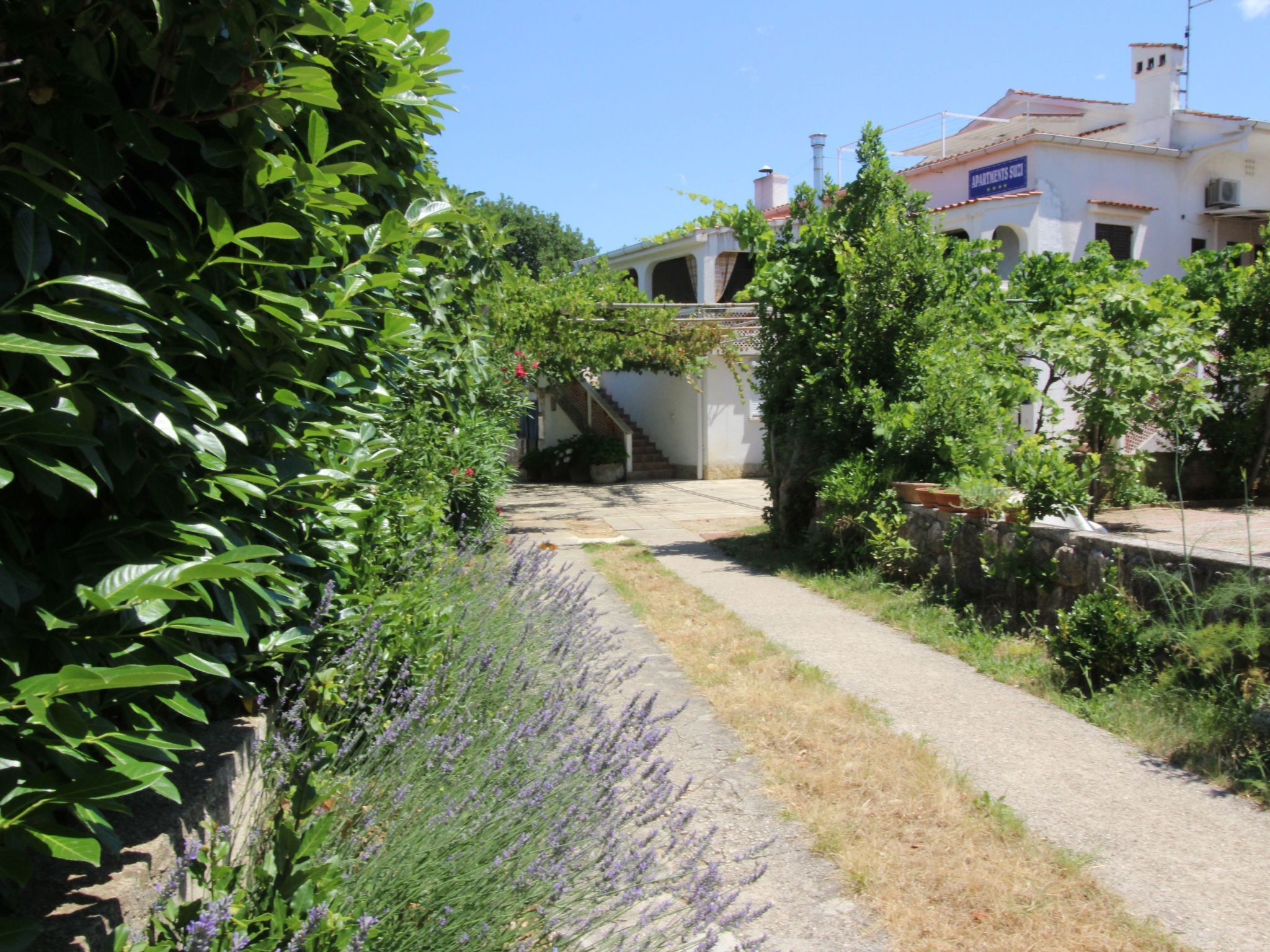 Enceinte de l’hébergement