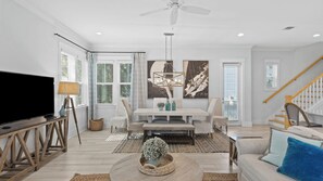 House (3 Bedrooms) | Interior - Wind & Sea by Avantstay 30A Retreat Near Gulf Place + Resort-style Communal Pool Access (Santa Rosa Beach)